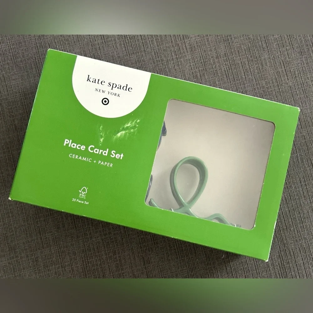 KATE SPADE x Target Place card Set NEW - Picture 7 of 7